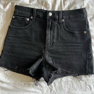 Madewell Perfect Vintage Jean Short Lunar Wash 25